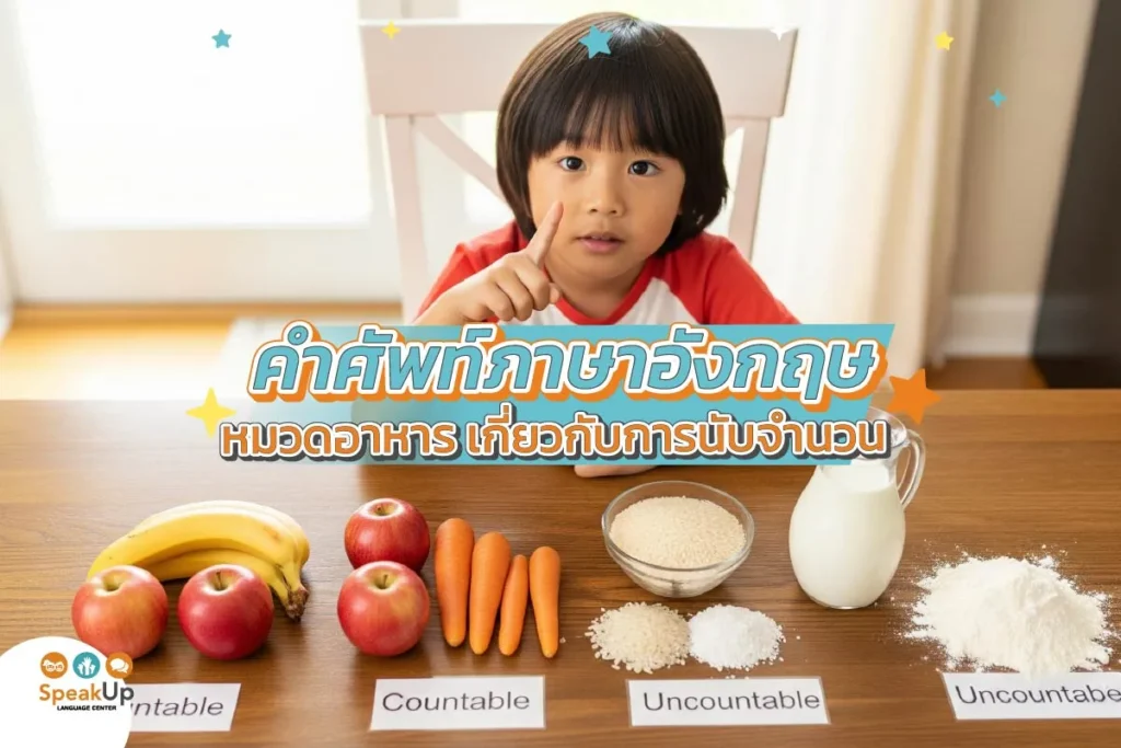 คำศัพท์ภาษาอังกฤษหมวดอาหาร เกี่ยวกับการนับจำนวน