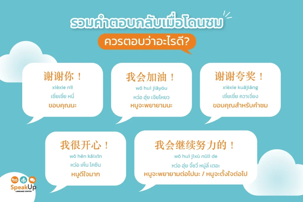 รวมคำตอบกลับเมื่อโดนชม ควรตอบว่าอะไรดี?